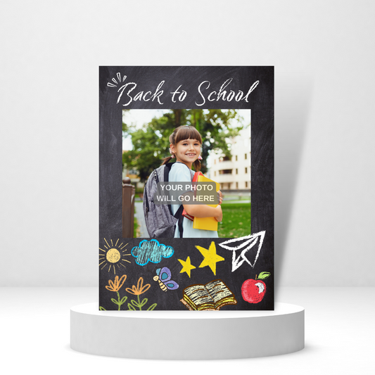 Back to School - Personalized Greeting Card for Someone in Jail or Prison