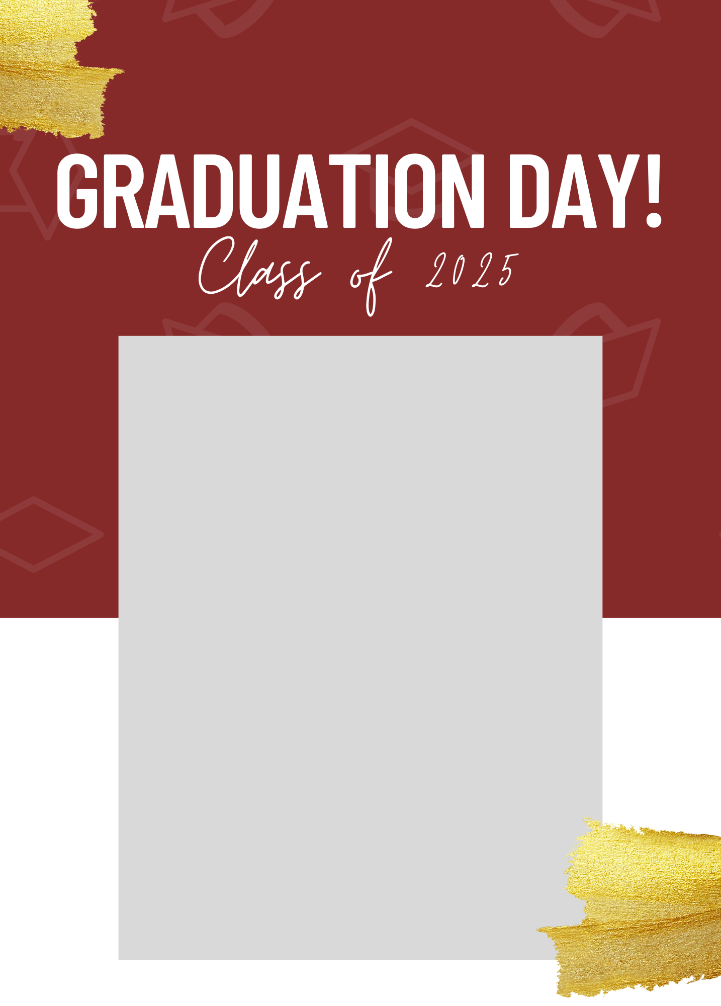 Graduation Day Red | Graduation Card