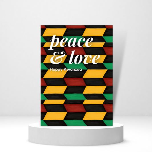 Peace and Love | Kwanzaa Card