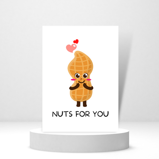 Nuts for You - Personalized Greeting Card for Someone in Jail or Prison