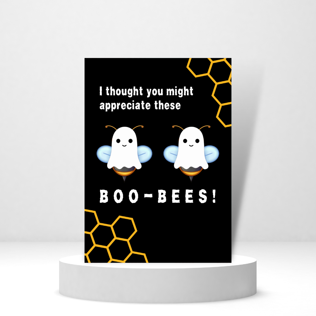 I Thought You Might Appreciate These Boo-Bees - Personalized Greeting Card for Someone in Jail or Prison