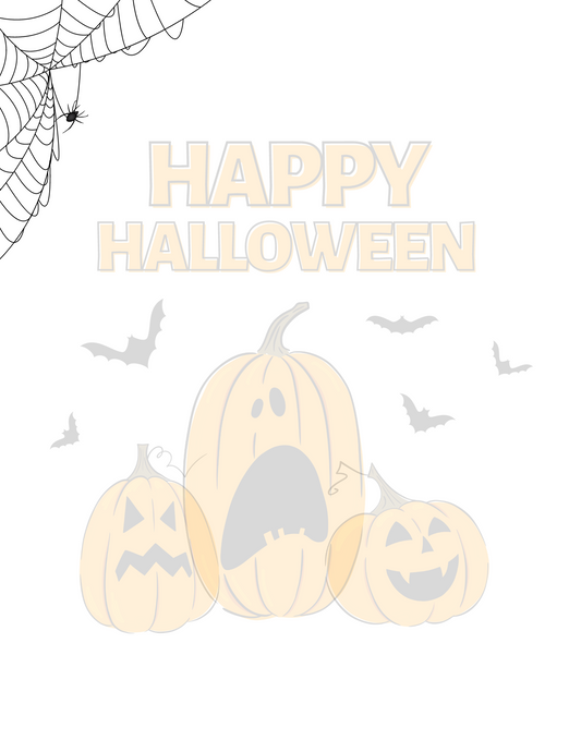 Happy Halloween - Letter