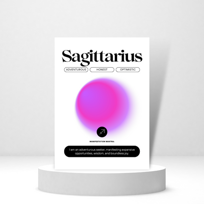 Sagittarius Mantra - Personalized Greeting Card for Someone in Jail or Prison
