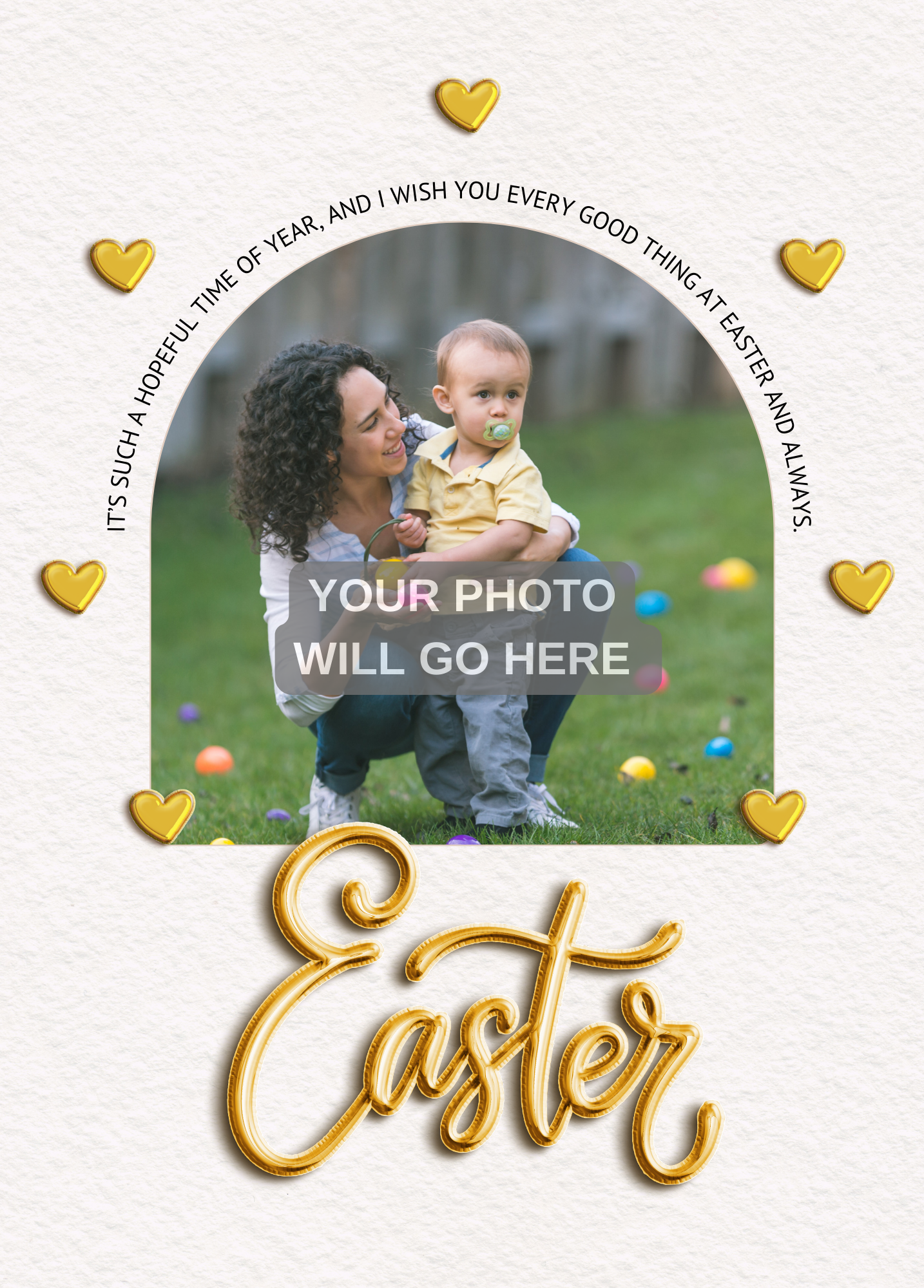 Easter Wishes | Easter Photo Card