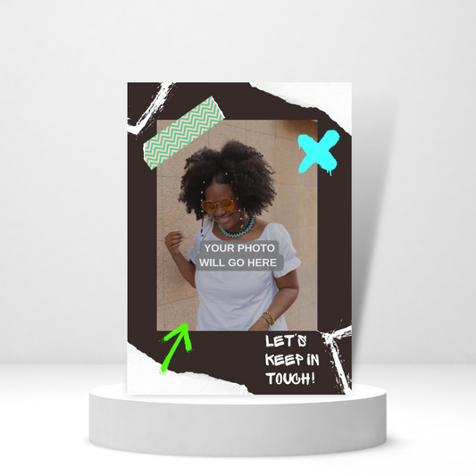 Keep In Touch - Personalized Greeting Card for Someone in Jail or Prison