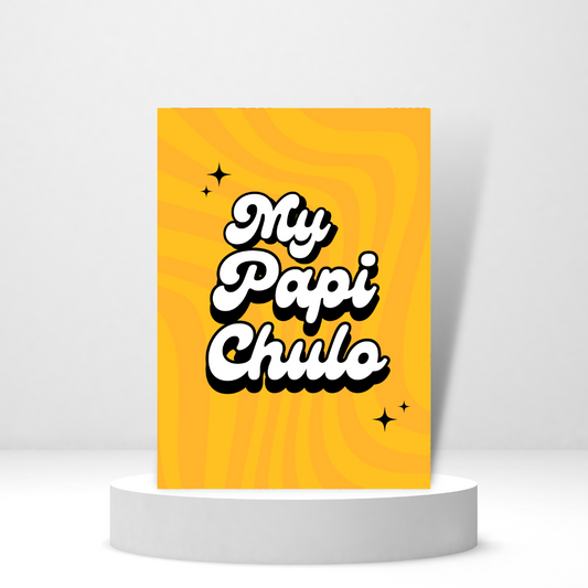 My Papi Chulo - Personalized Greeting Card for Someone in Jail or Prison