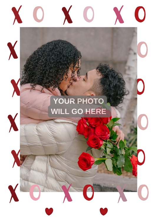 XOXO Valentine's Day Photo Card