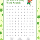 St. Patrick's Day Crossword Puzzle Card | St. Patrick's Day Card