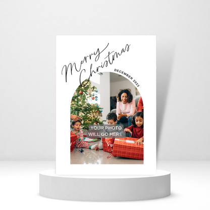Merry Christmas - Personalized Greeting Card for Someone in Jail or Prison