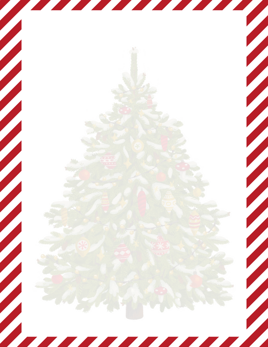 Christmas Tree - Letter