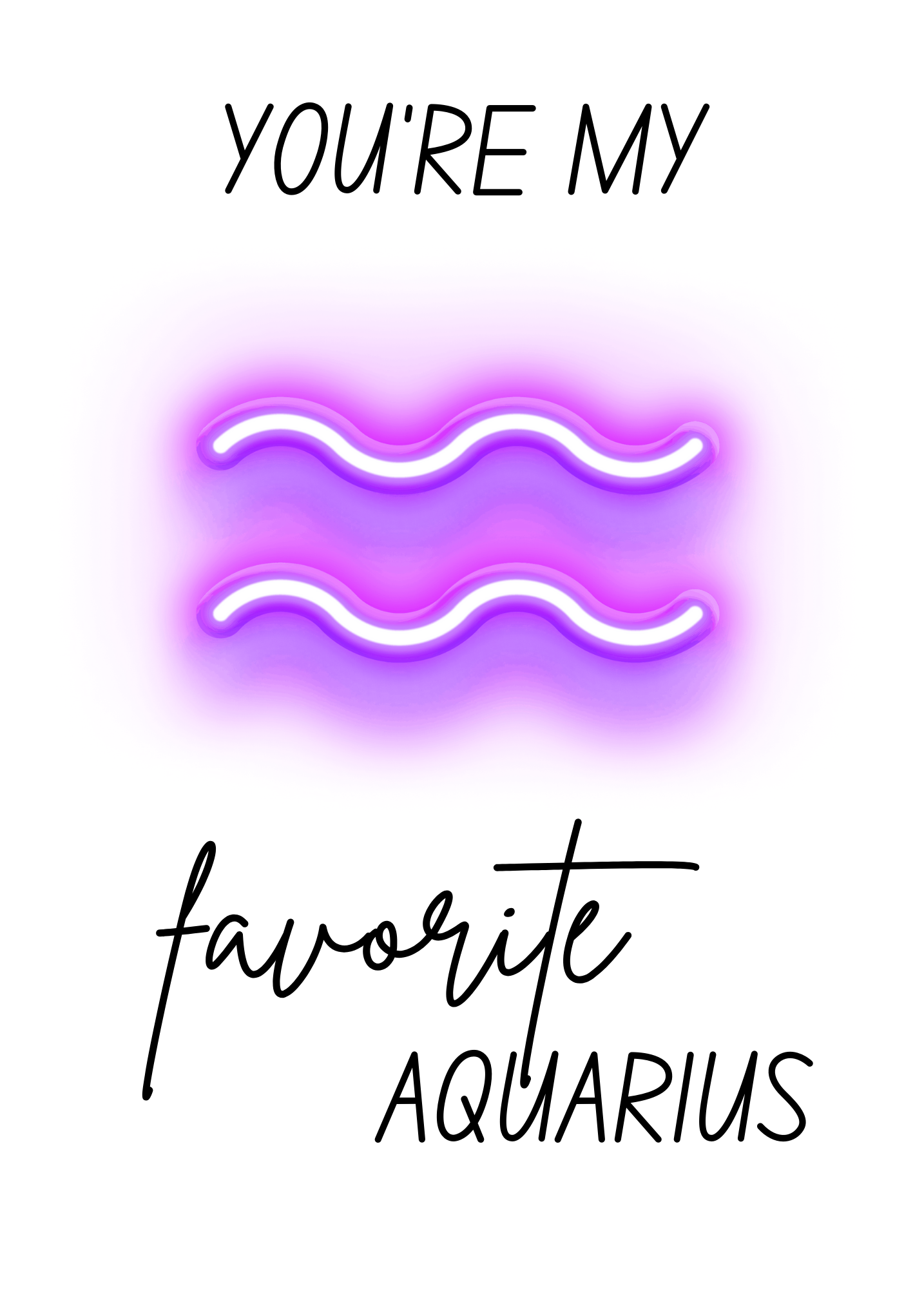 You're My Favorite Aquarius