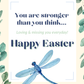 You Are Stronger Than You Think | Inspirational Easter Card