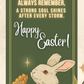 A Strong Soul Shines After Every Storm | Inspirational Easter Card