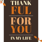 Thankful for You in My Life | Thanksgiving Card