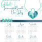 Thinking of You on Global Incarcerated Loved One Day | GILO Day 6-Month Photo Calendar