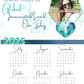 Thinking of You on Global Incarcerated Loved One Day | GILO Day 6-Month Photo Calendar