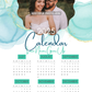 Love Never Gives Up (Watercolor) | GILO Day 6-Month Photo Calendar