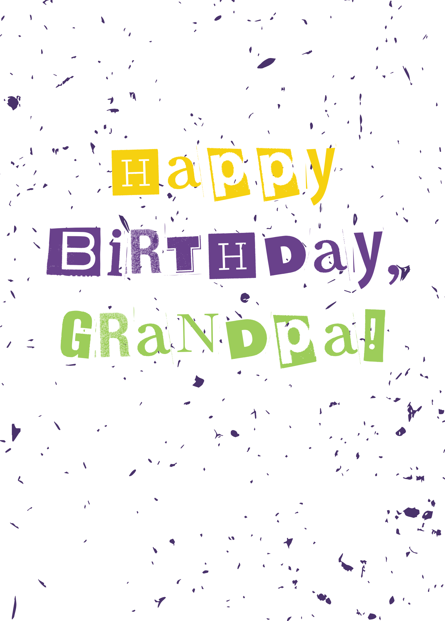 Happy Birthday Grandpa! | Birthday Card