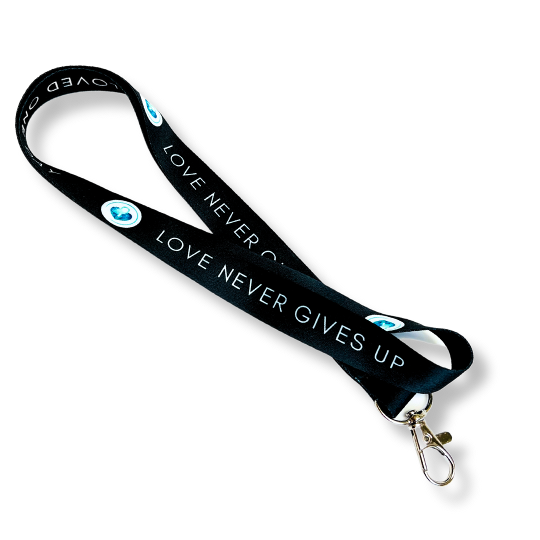 Love Never Gives Up Lanyards