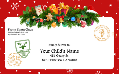 ULTIMATE SANTA BUNDLE | Letter from Santa | Custom Letter From Santa for Kids | Mailed to Your Child from the North Pole