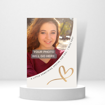 A Little Something Special For You - Personalized Greeting Card for Someone in Jail or Prison