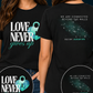 2026 GILO Day T-Shirt PRE-ORDER | Love Never Gives Up | Global Incarcerated Loved One Day Apparel | Prison Family Support Tee