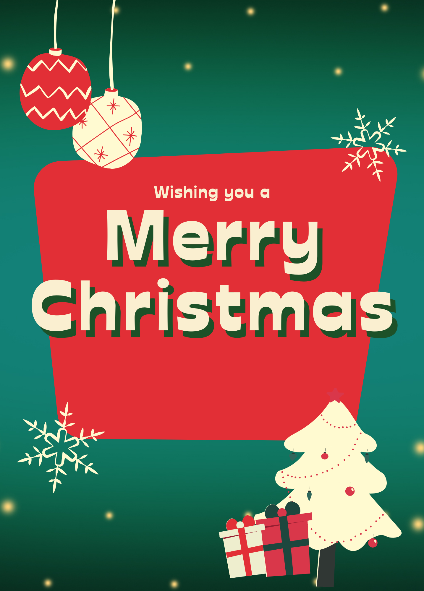 Wishing You a Merry Christmas | Christmas Card