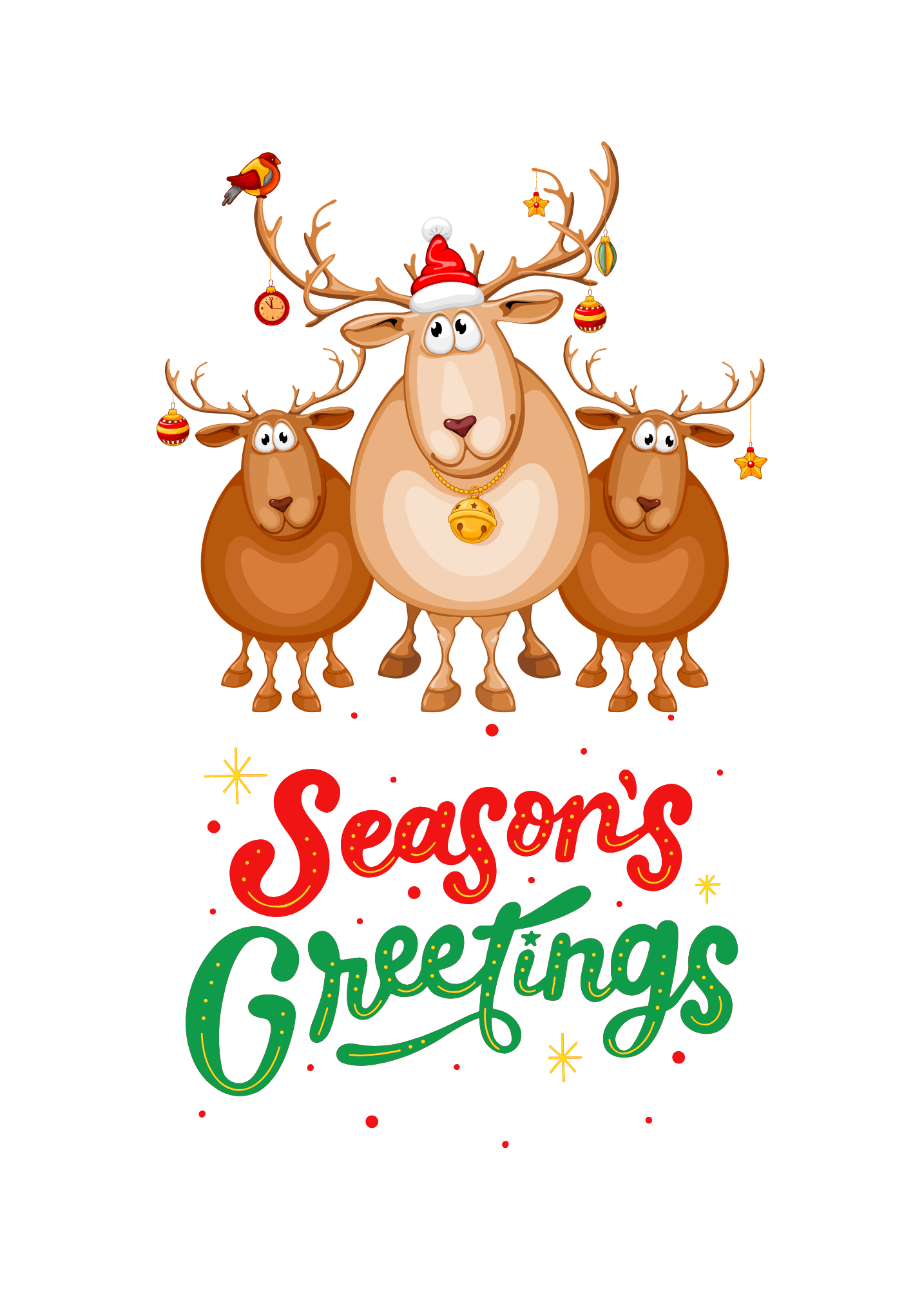 Seasons Greetings | Christmas Card