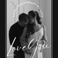 Love You | Anniversary Photo Card