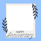 Happy Anniversary (Leaves) | Anniversary Photo Card