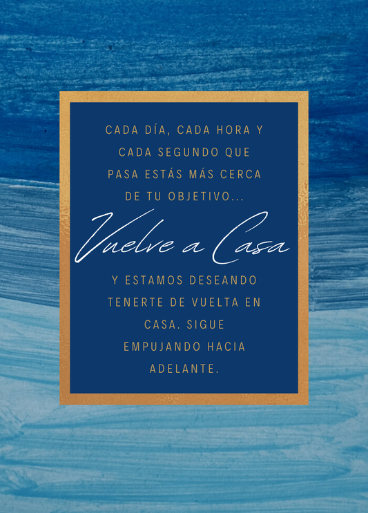 Vuelve a Casa - (Spanish Greeting Card)