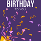 Happy Birthday to You (Purple)