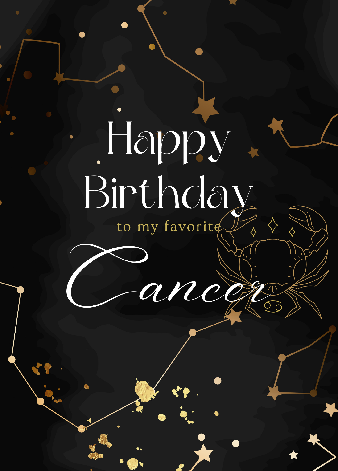 Happy Birthday to My Favorite Cancer
