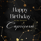 Happy Birthday to My Favorite Capricorn | Astrology Card