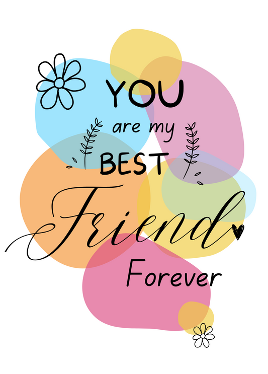 Best Friend Forever | Friendship Card