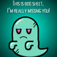 This is Boo Sheet, I'm Really Missing You | Halloween Card