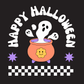 Groovy Ghosts | Halloween Card