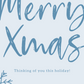 Thinking of You | Christmas Card