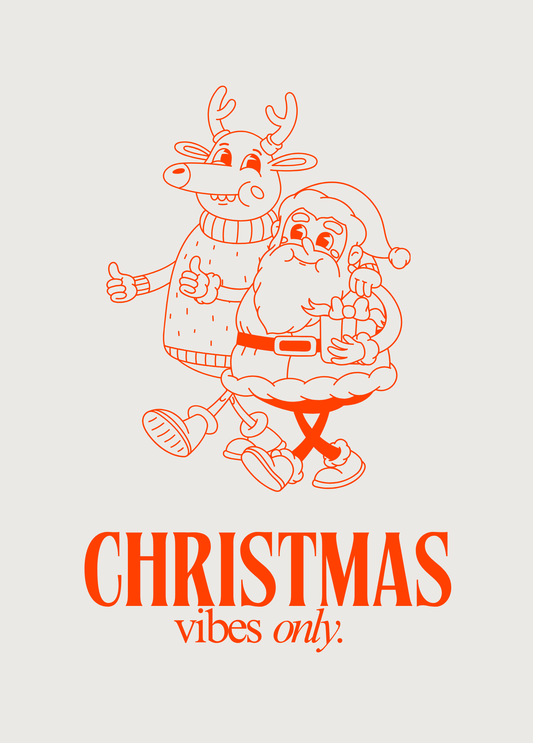 Christmas Vibes Only | Christmas Card
