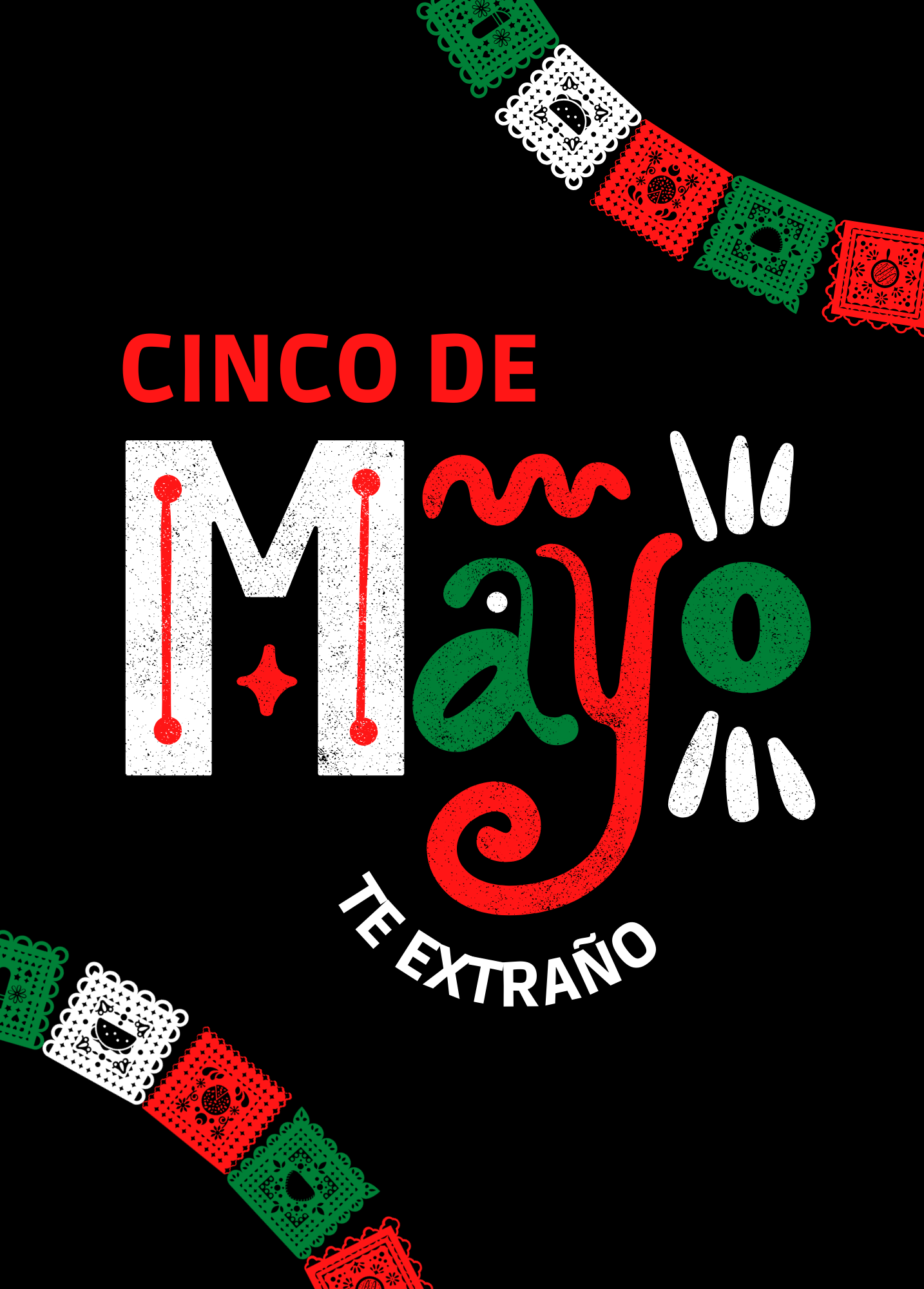 Te Extraño (Cinco de Mayo) | Tarjetas en español
