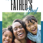 Happy Father's Day Photo Card - Blue & White