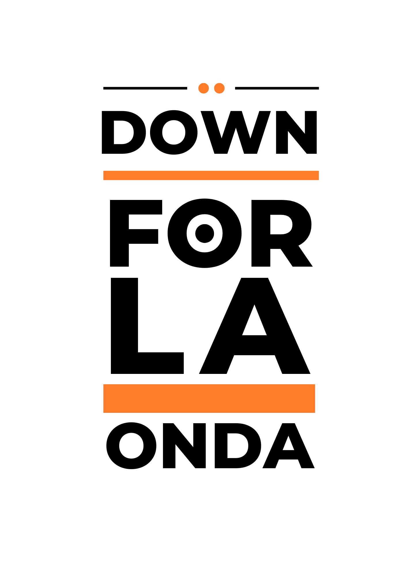 Down for La Onda | Love & Friendship Card