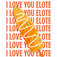I Love You Elote | Love Card