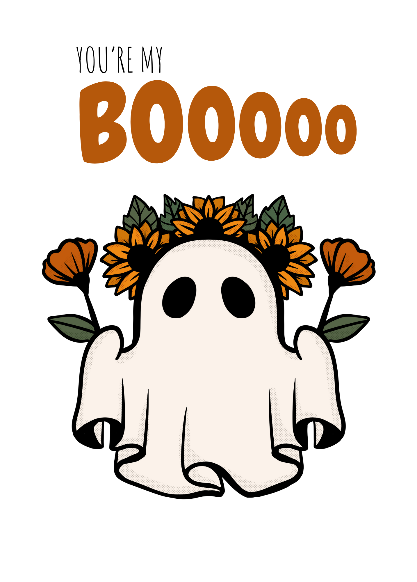 You're My Booooo | Halloween Card