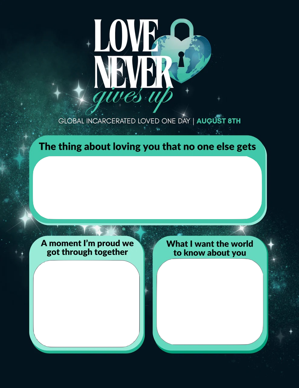 ✨NEW✨ Connected Beyond the Walls | GILO Day Activity Letter