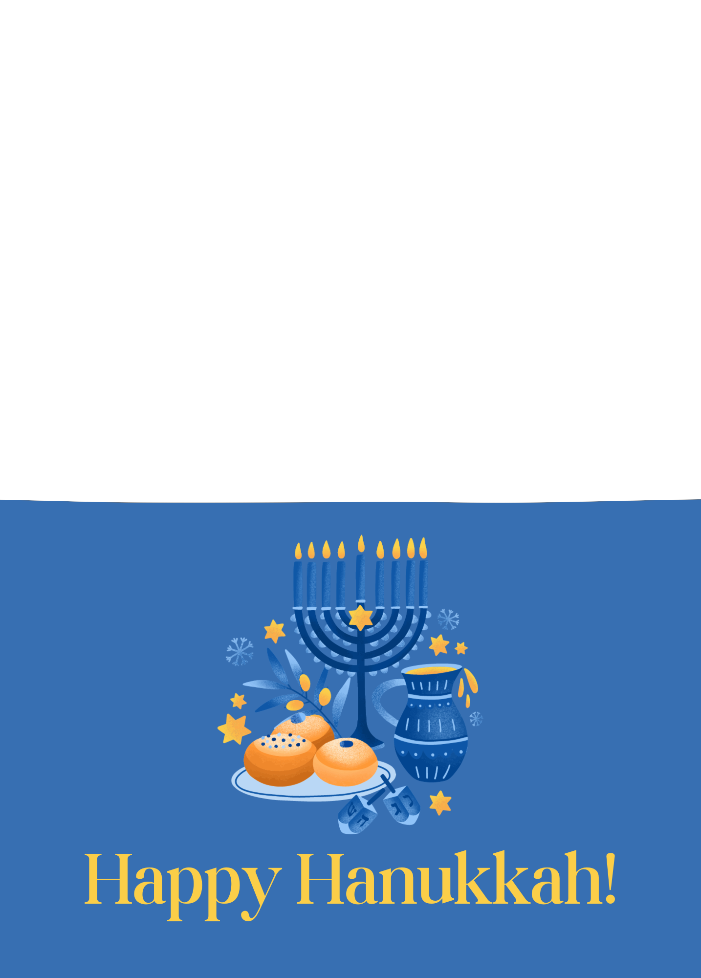 Happy Hanukkah | Hanukkah Photo Card