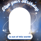 Hope Your Birthday is Out of This World | Birthday Photo Card