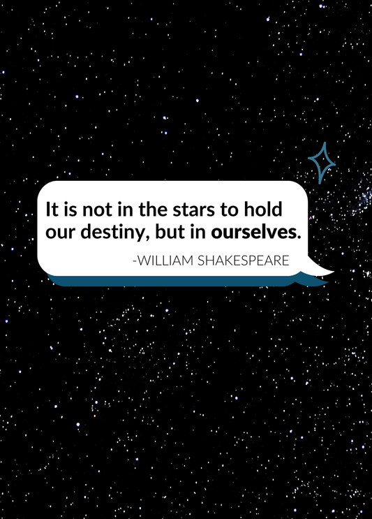 In the Stars | Motivational Quote Card