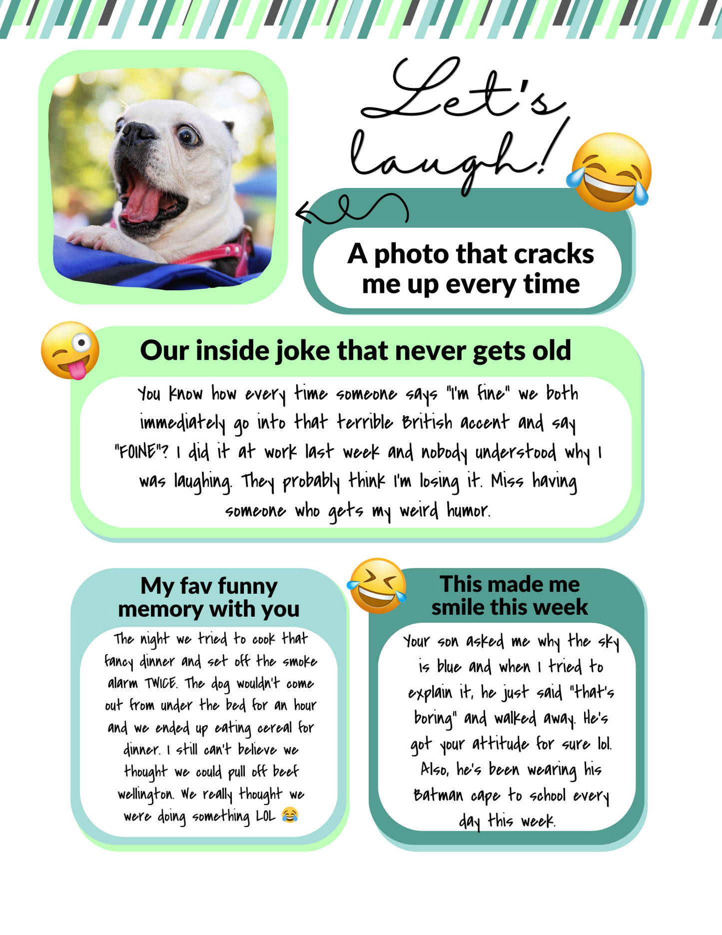 ✨NEW✨ Let's Laugh! | Spring Activity Letter