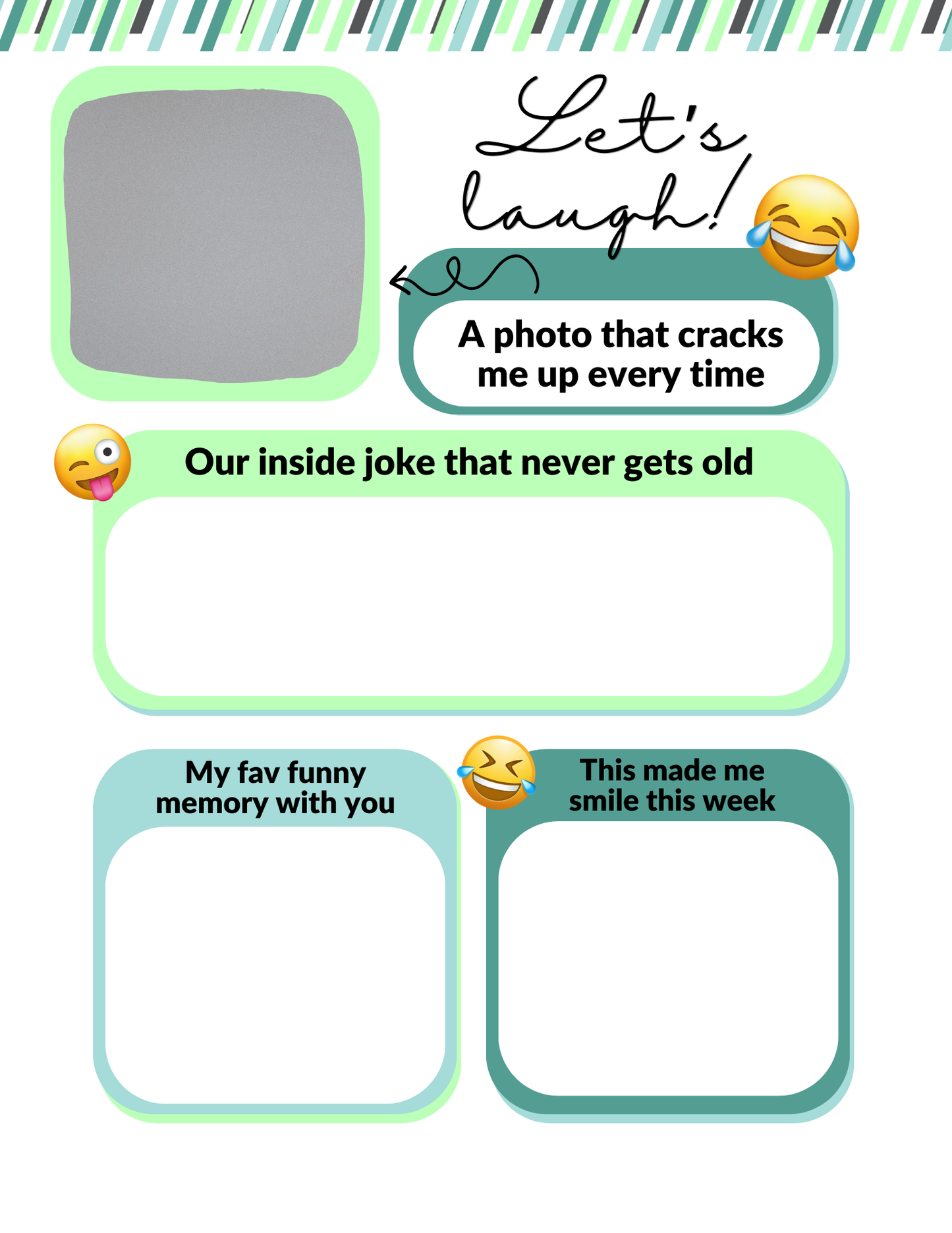 ✨NEW✨ Let's Laugh! | Spring Activity Letter